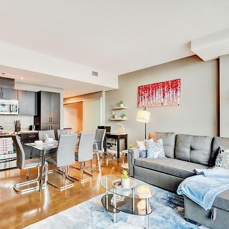 Modern 2Br Condo - King Bed - Downtown City Views Calgary Ngoại thất bức ảnh